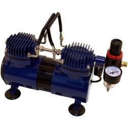 AirBrush Dual Head 1/4 HP Oil-less Compressor DA400R