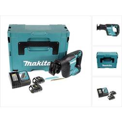 Makita DJR 188 RGJ Langaton SAHA 18 V Makpac 2x 6.0 Ah Akku Laturi