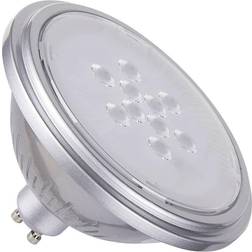 SLV 1005292 LED CEE F (A G) GU10 réflecteur 7.3000000000000 W blanc chaud Ø x L) 111 mm x 71 mm 1 pc(s)