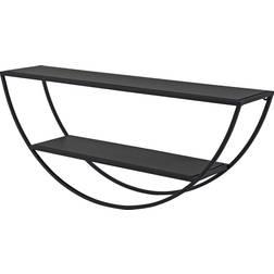 Kate and Laurel Tancill Circle Wall Shelf