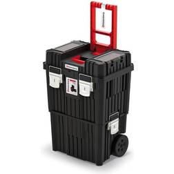 Kistenberg Mobile Tool Chest Rolling Tool Box Trolley 56L Black