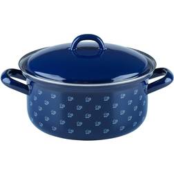 Riess Dirndl Saucepan 1.5 L Blue with lid