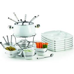 MÄSER Mäser weißedelstahlfondue fondueset neu