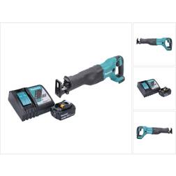 Makita DJR 186 RF1 Accu Reciprozaag 18 V 1x Accu 3.0 Ah Lader