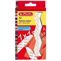 Herlitz Kreide weiß 12 St