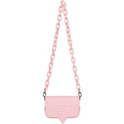 Chiara Ferragni Debossed Logo Crossbody Taske - Lyserød