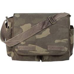 Rothco Vintage Messenger Skuldertaske 15 liter Woodland, One Size