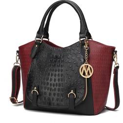 MKF Collection Jacqueline Tote Burgundy