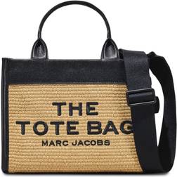Marc Jacobs Raffia Mini Tote Taske - Beige