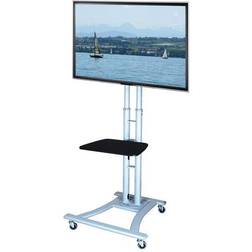 Value LCD-/TV-Rollständer, silbergrau, 50kg