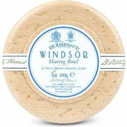 D r harris windsor shaving soap & bowl beech 100g