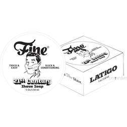 Fine Accoutrements Latigo Barbersæbe i skål, 150 ml