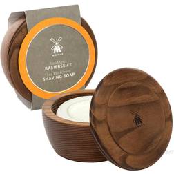 Mühle Shaving Soap Wooden Bowl jabón de afeitar para hombre Sea Buckthorn 65 g