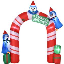 OutSunny 8ft Christmas Inflatable Candy