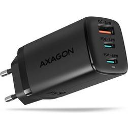 Axagon ACU-DPQ65 Ladegrät, 2x USB-C, 1x USB-