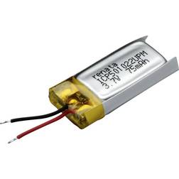 Renata Rechargeable battery special prismatica with cable lipo 3.7v