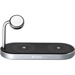 Verbatim Supporto di ricarica wireless 3-in-1 WCS-03