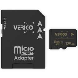 Verico 128gb microsd c10 uhs-1 speicherkarte inkl. adapter