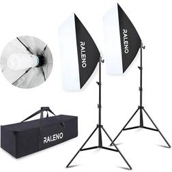 Softbox Photography Lighting Kit 50W 5500K LED Bulbs