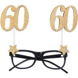 Santex 60th Glitter Glasses