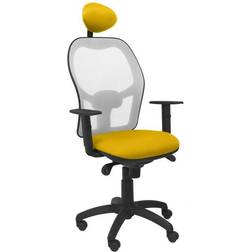 P&C Ergonomic Yellow with Headrest ALI100C Office Chair
