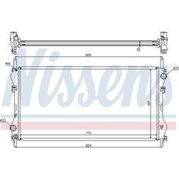 62043A Radiador Refrigeración Del Motor Aluminio 770 389 26 Sin