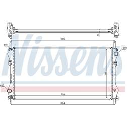 Nissens Kühler, Motorkühlung Nissens 62043A