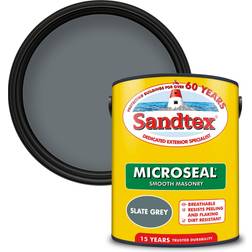 Sandtex Ultra Smooth Masonry Paint 5 Grey, White