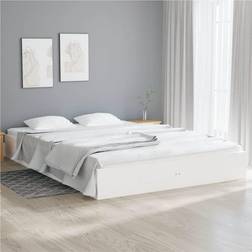 vidaXL Solid Wood Bed Frame Bed Base