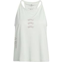 Adidas Run For The Oceans Tank Top - Linen Green