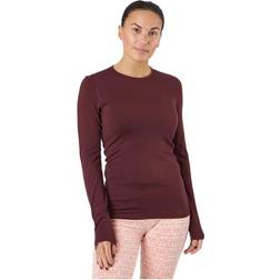Icebreaker Women Oasis Ls Crewe Espresso