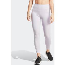 adidas Leggings 7/8 Train Essentials 3-Stripes High-Waisted - Grigio Argento