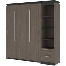 BestAir 116891-000047 Orion Murphy Bed & Narrow Shelving Unit with