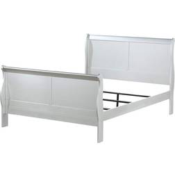 Acme Furniture King Philippe III Bed Platinum