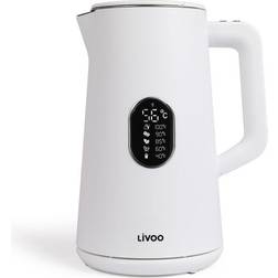 Livoo DOD185W Blanc 5 Sélections De Température 1.5L