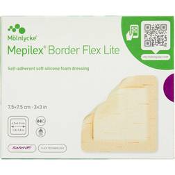 Mepilex Border Lite 7.5 x 7.5 cm 5 st