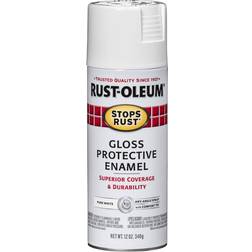 Rust-Oleum Pure Stops Gloss Protective Enamel Spray White 0.07gal