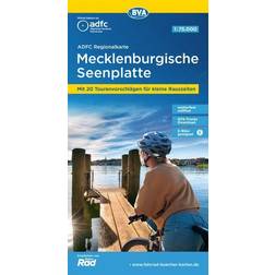 ADFC-Regionalkarte Mecklenburgische Seenplatte 1:75.000, reiß