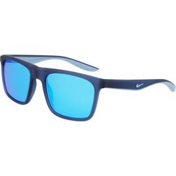 Nike Chak M DZ7373 Plastic Sunglasses - White Blue