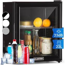 Klarstein Brooklyn 24 Mini Frigo LED Ripiano Nero