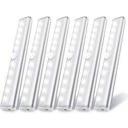 6 Pack Motion Sensor Wall Light