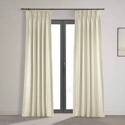 Exclusive Fabrics & Furnishings Halvt Pris Draperier PDCH-KBS2BO-96-FP 25 x 96 Benvit