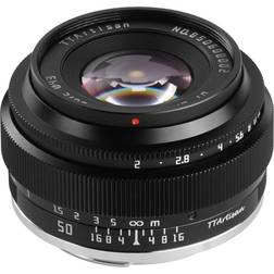 TTArtisan 50mm F/2 Lens Black Nikon Z