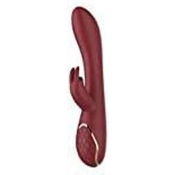 Dream Toys Romance Emily Vibratore G-Spot con Braccio Stimolatore Rosso