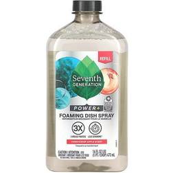 Seventh Generation Power+ Foaming Dish Spray Refill Honeycrisp