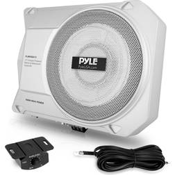 Pyle 10-Tums Lågprofilförstärkt Subwoofer System PLMRSBA10