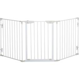 Pawhut 3-pannel Pet Safety Gate White