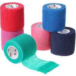 Mr. Pen Self Adhesive Bandage Wrap Assorted 2 Yards