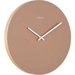 Karlsson Colour Splash Brown Wall Clock