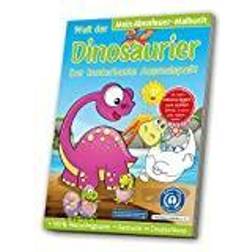 Malbuch Blauer Engel: Dinosaurier